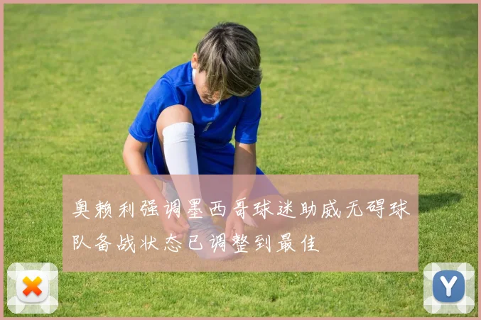 奥赖利强调墨西哥球迷助威无碍球队备战状态已调整到最佳